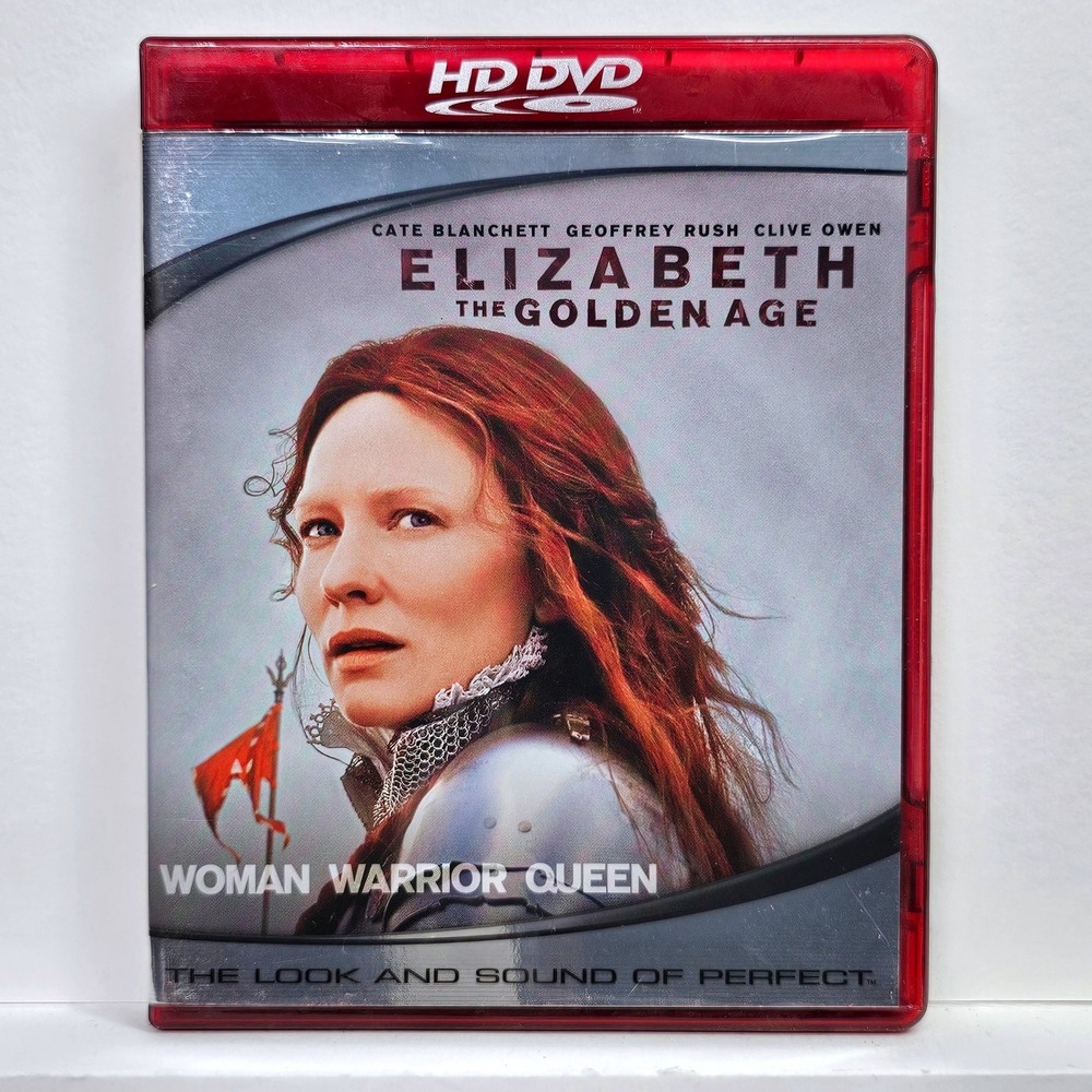Elizabeth The Golden Age HD DVD DVD Combo Cate‎ Blanchett Geoffrey Rush Movie